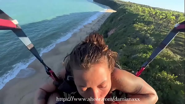 ACIDEENTEE! Fui pular de parapente e FIZ UM BOQUETE gostoso NO AR, mas não esparávamos o final