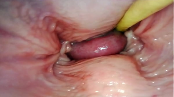 AMAZING INTERNAL POV. CAMERA INSIDE HER PUSSY WHILE I FILL HER WITH CUM