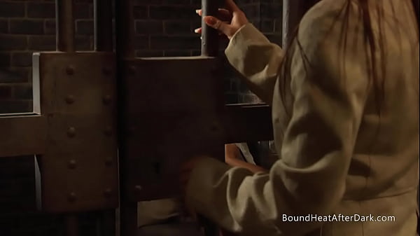 Busty Voyeur Lesbian Slave Masturbates And Orgasms Hard