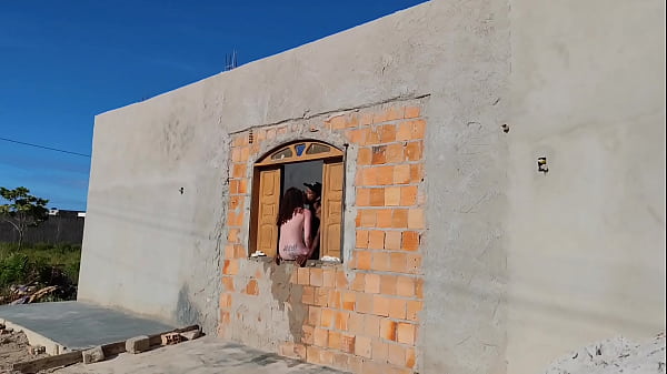 CASAL DE DE NAMODADOS E FLAGLADO FAZENDO SEXO EM CONSTRUCAO