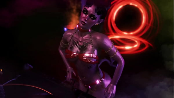 Charming lustful succubus seduces you into sex with unholy ritual dance