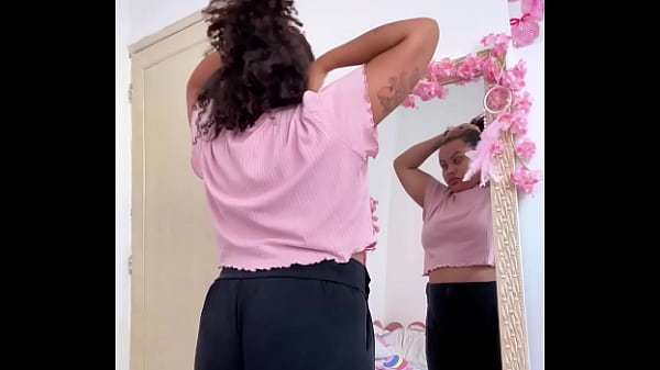 Chubby Girl Farting While Getting Ready for a Date