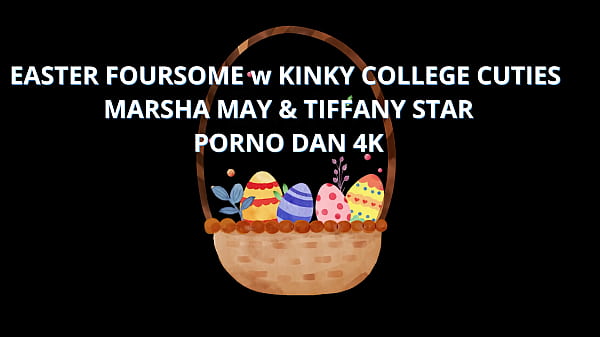 College Cuties bunnies celebrate Easter in a foursome