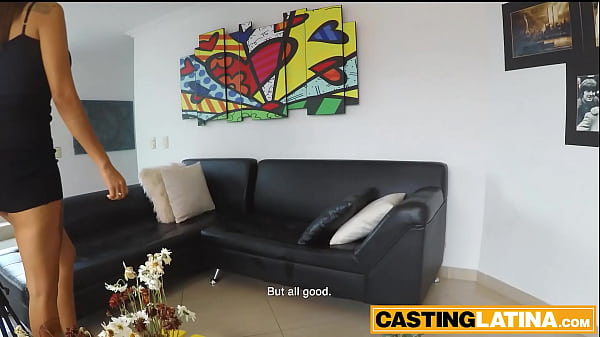 Future porn star enjoys hardcore fucking at the casting with big dick guy