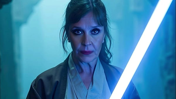 Granny Slave Princess Leia’s Jedi Masturbation Mind Trick