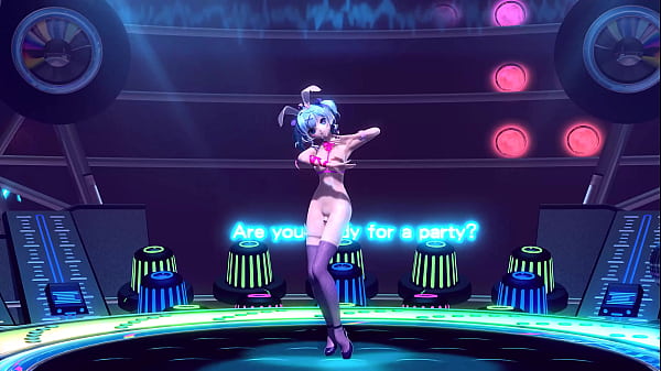 Hatsune Miku Age Age Again Project diva Nude Mod Bunny costume
