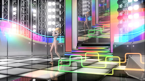 Kagamine Rin Voc@loid in Love Project diva Nude Mod Full Nude