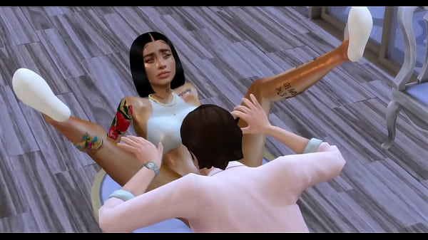 Kehlani banged by older white cock