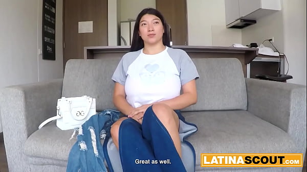 Massive Tits Colombian Rough Deep Throat At Homemade Audition