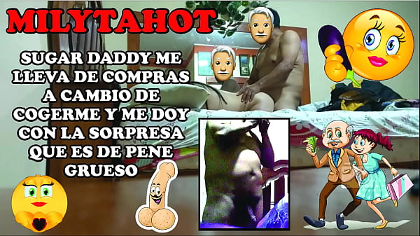 mujer joven se entrega a sugar de pene grueso que tiene 54 años y me puso a pujar