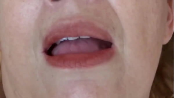 My wife moans with pleasure when she gets a big cumshot on her tits