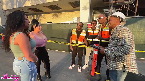 Naughty latina sluts invite the construction crew over for some hardcore labor To be cont after you get off work today…
