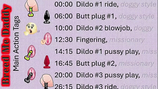 NEW VIDEO Breed Me Daddy Triple-Cam Pussy Pounding MarathonI’m begging to be bred for 35 minutes, captured in th …