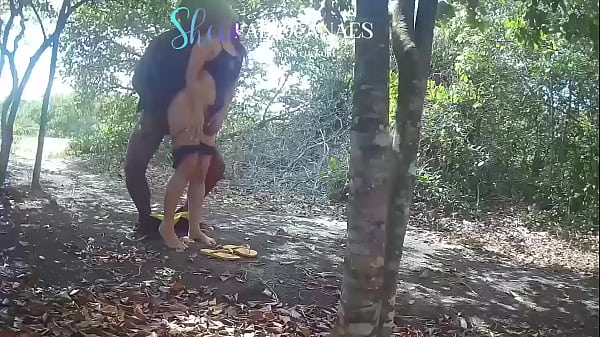 ousadinha no matinho esposa e o BBC