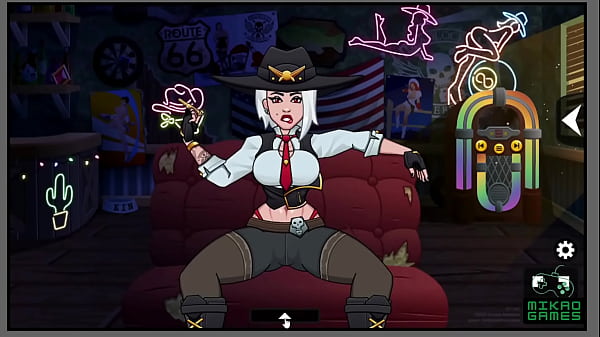 Owerwatch parody Ashe in Blowjob – Ashes Rodeo