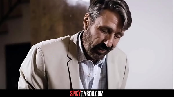 Perv teacher stepdad seduce stepdaughter and college student in a threesome