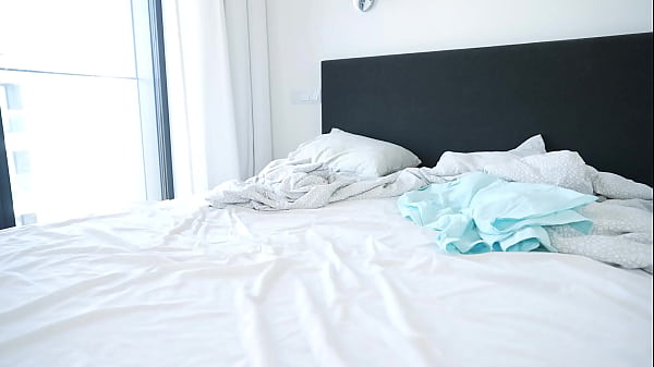 Pillow humping in Step-daddy’s shirt