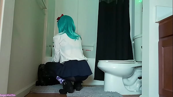 School Girl Bulma Peeing [Voyeur] Sage Eldritch