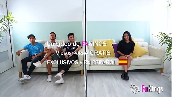 She FUCKS THEM ALL! Sole Vargas has no limits and do a GANGBANG on her blind date