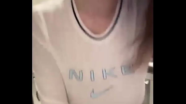 Stepmom fondles her swollen milky tits and nipples