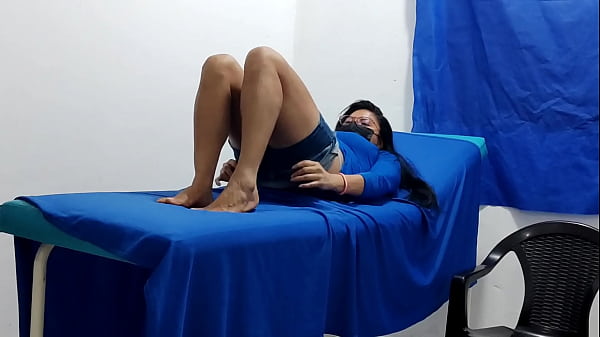 Stepmother with good attributes takes off her clothes and shows her open pussy