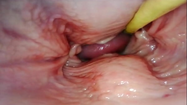 AMAZING INTERNAL POV. CAMERA INSIDE HER PUSSY WHILE I FILL HER WITH CUM