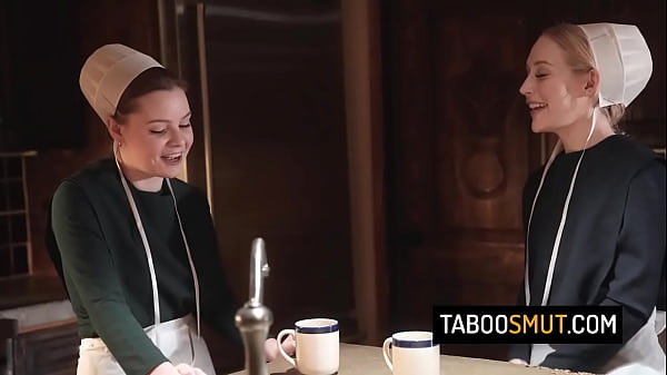 Amish stepdads swap and fuck each other stepdaughters – Emma Starletto, Adrianna Jade