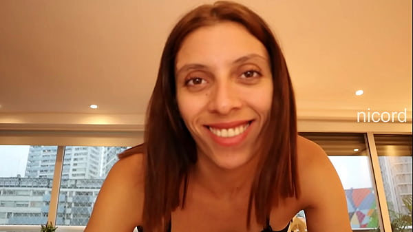 Argentinian slut in lingerie sucks my dick and rides me until I cum in her mouth! Lynn Scream x NicoRD