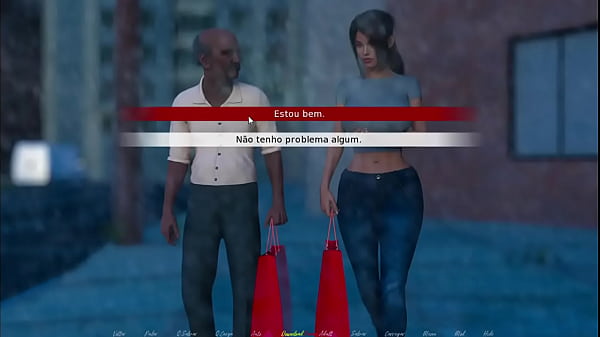 BEING WIFE Christine quase fode com Goro