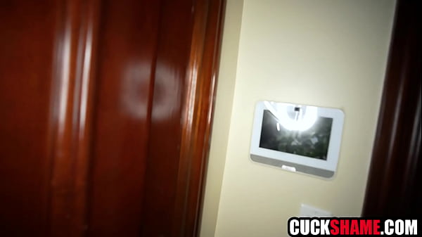 Cuck hubby humiliation by slutty wifey fucking big black cock | Luna Legend