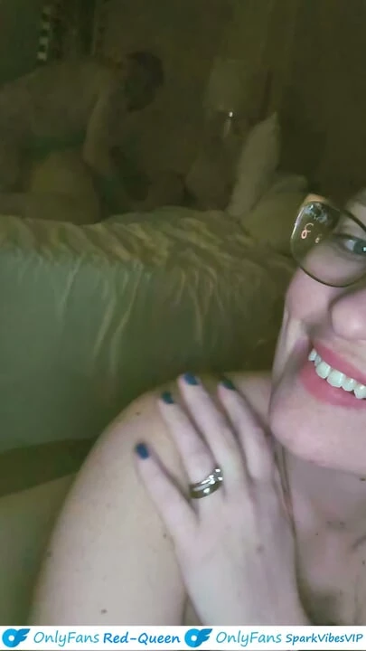 Cuckquean Selfie – My View From The Cuck Chair As My Husband Fucks A Girl We Found In Vegas