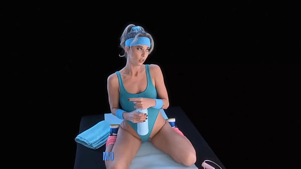 Fitness Queen Millie Morgan sucks 2 dildos in [advanced fitness] Braindance Spatial VR