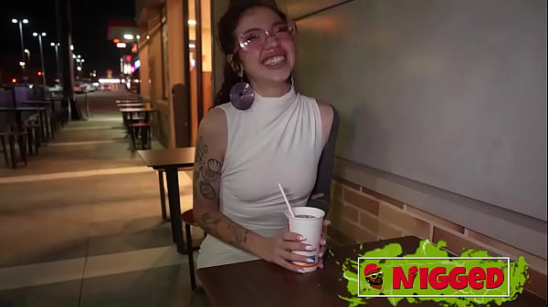 FORKED tongue and ASS open. We debut the little one to Fedora Morelli!