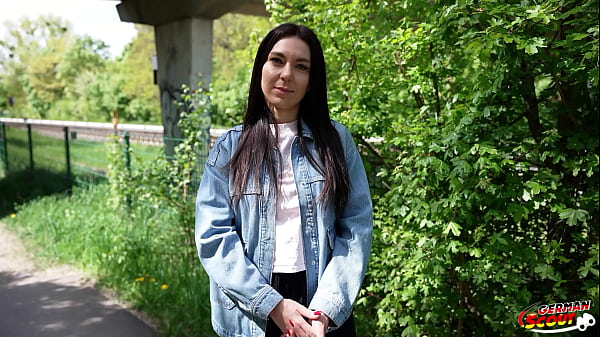 GERMAN SCOUT – Fit Slim Teen Viks Angel Pick Up for Hard Casting Fuck in Germany