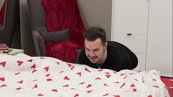 He came over to give us a workout, but he seems to be more tired than we are :)