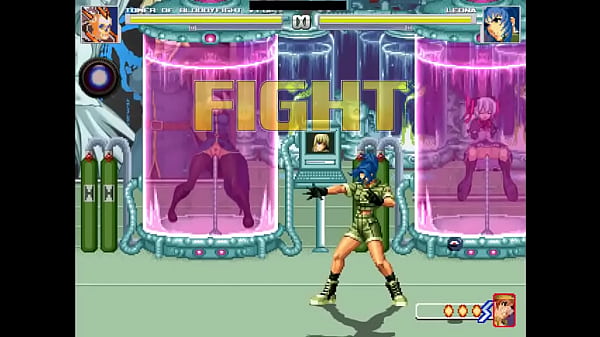 Hentai Mugen Leona Gangbang