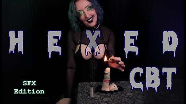 Hexed CBT – PREVIEW – SFX Edition – Sadistic magic CBT witch roleplay by Miss Faith Rae with pain play and laughing – HD 1080p MP4
