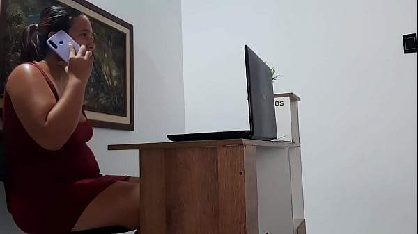 Horny secretary fucking in the office