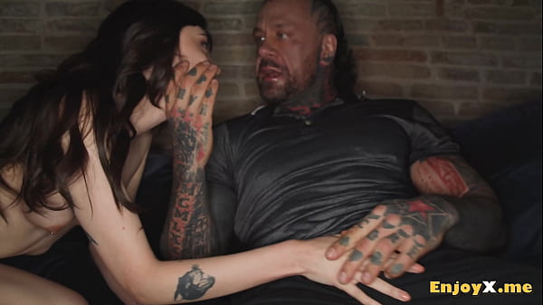 Intense dark haired with ink-covered figure fucked stiff by her tatted lover – enjoy the greatest porn ever!