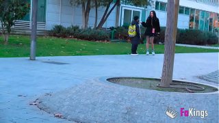 Lara Croft getting wild in the street. Are you Juanjo? I want to fuck today
