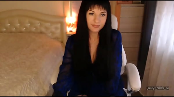 M’Lady aka Jessy in Blue Sexy Chair Tease 03-24-2020