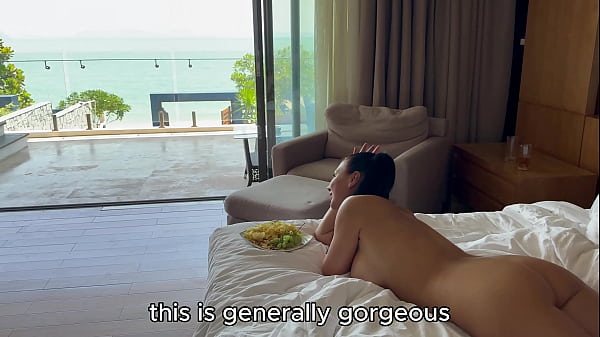 One Last Fuck Before Checkout — She Got Destroyed on That Villa Bed