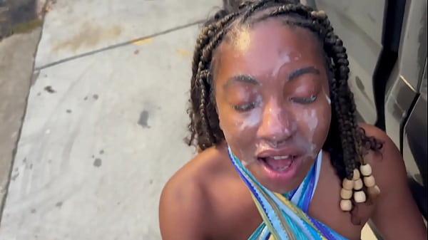 pit stop before daddy drop me off at school Omg please cum all over my face before we get caught this risky