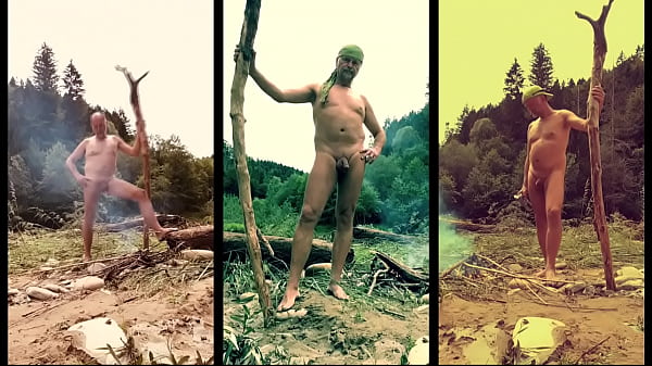 shameless nudist triptych – my shtick