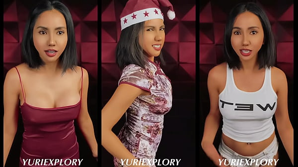 Slutty Asian Outfit Try-On