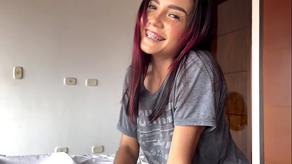 While my boyfriend is away, I take advantage of the opportunity to ride his best friend’s big cock part 1 – Allison Sweet