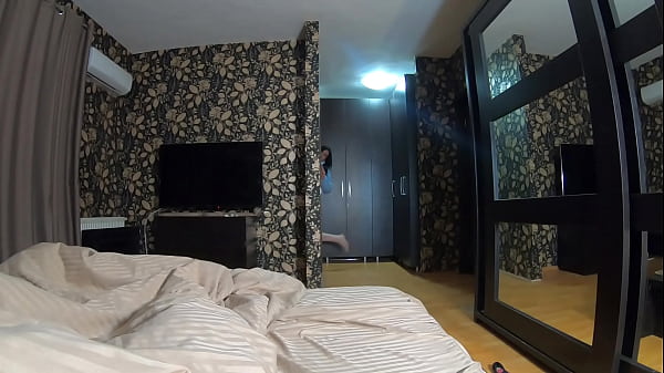 A Lot Of Cum On my new sky blue down jacket and white pantyhose for my impotent husband- preview