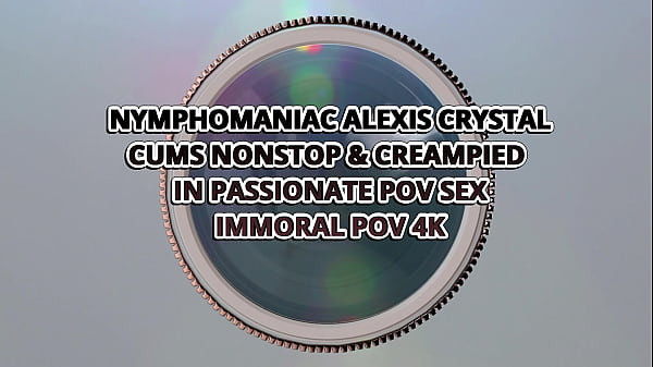 Alexis Crystal Teases Johnny Nitro’s Cock Before Cowgirl Creampie!