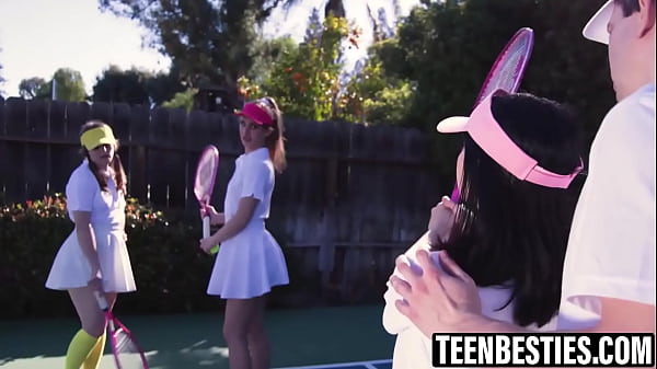 Big tits besties foursome POV hardcore fucking after hot pussy licking sixtynine eat jizz in the end.