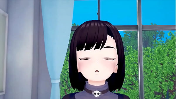 Big titty goth anime babe fucks hard dick with hot titfuck (Hentai) Koikatsu!